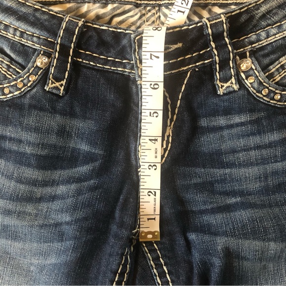 Rock Revival Elaina Boot Dark Wash Bootcut Jeans. Size 27 - Picture 11 of 16